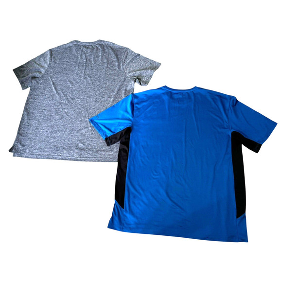 Duluth Trading Company Lot of 2 Mens Tops Sz L Blue Alaskan Hardgear/Gray Tech - Picture 6 of 9